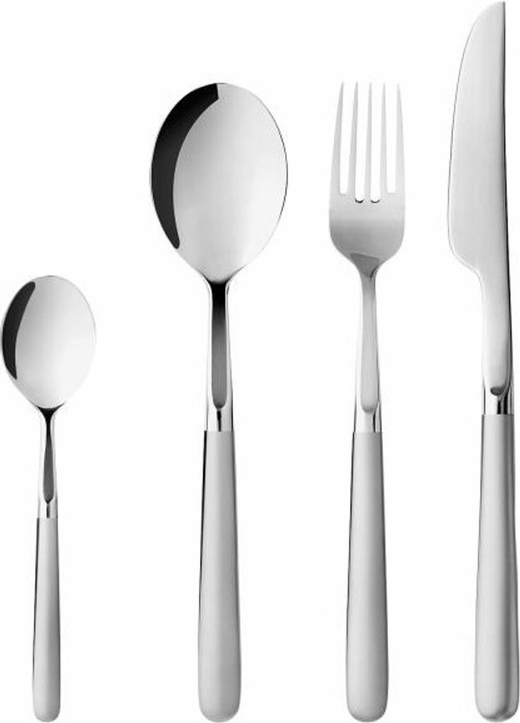 Gense Besteck-Set Ehra 16-tlg., Messer, Gabeln, Löffel, 18/8 Edelstahl, 20697