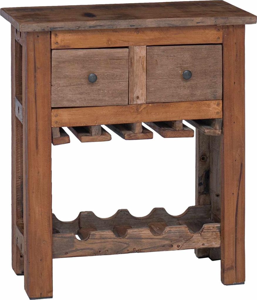 vidaXL Schrank Braun 60 x 30 x 70 cm Massives upgecyceltes Produktbild 