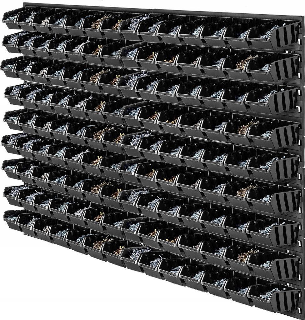 KADAX Werkstattwandregal, 116x78cm Lagersystem aus robustem Produktbild 