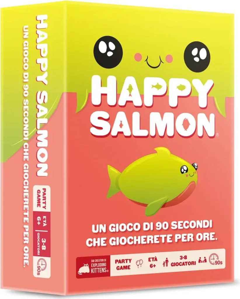 Jeu de société de cartes Happy Salmon pour animer soirée et apéro