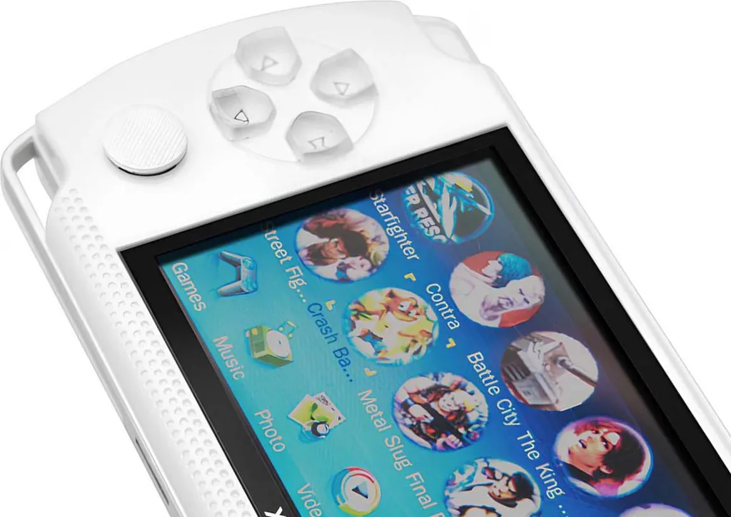TechKidz Console Portatile Bianca: l'Intrattenimento da Viaggio 4.3" - 4