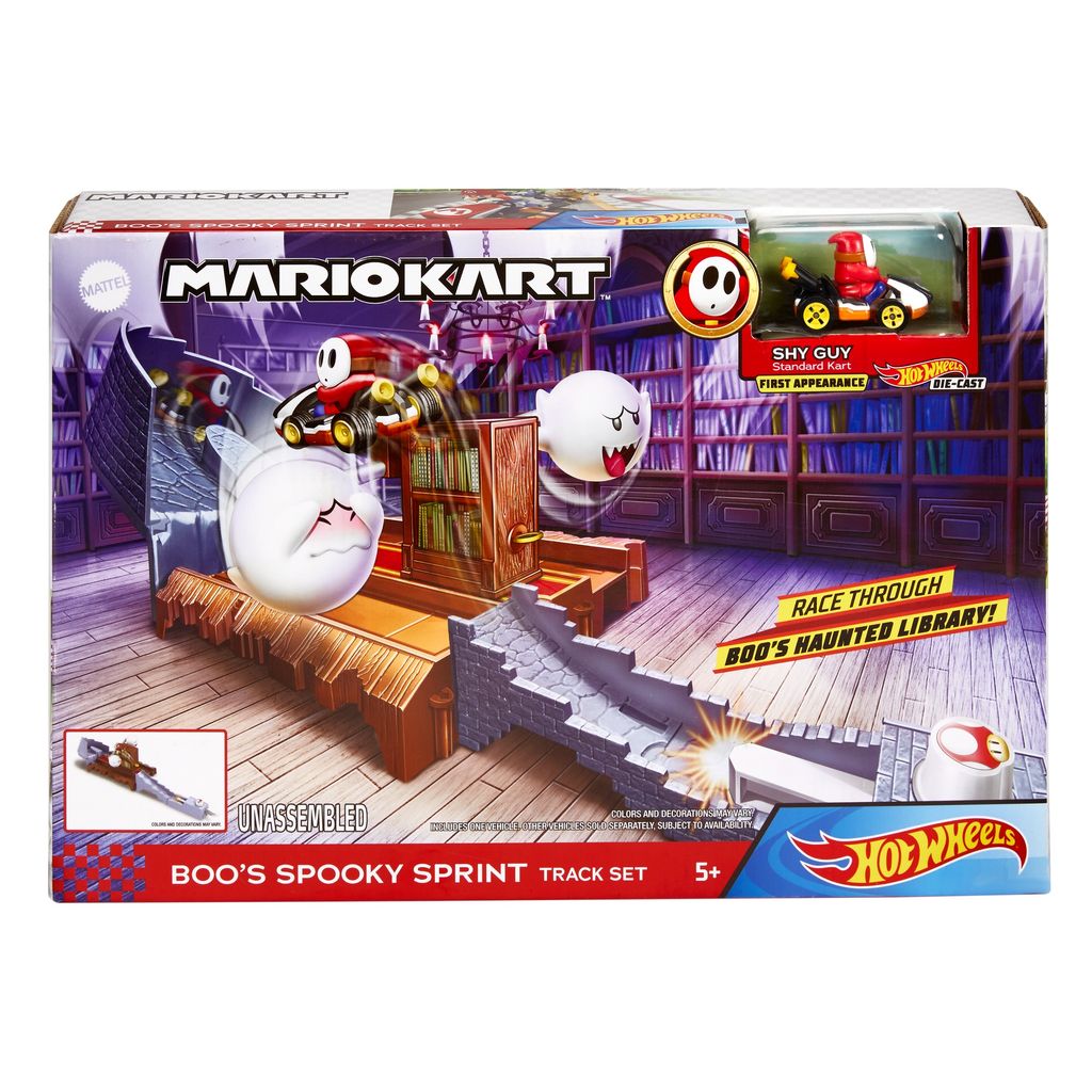 Hot Wheels Mario Kart GNM23, Dráha pro vozidla, 5 rok/roky, Obrázek produktu 