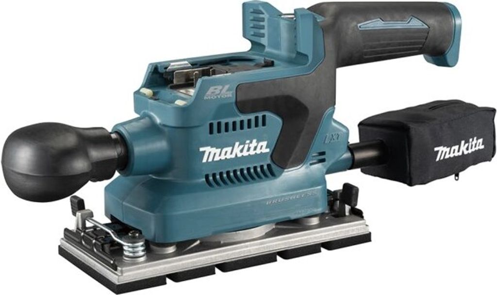 Makita DBO380Z tragbarer Schleifer Schwarz, Blau Produktbild 