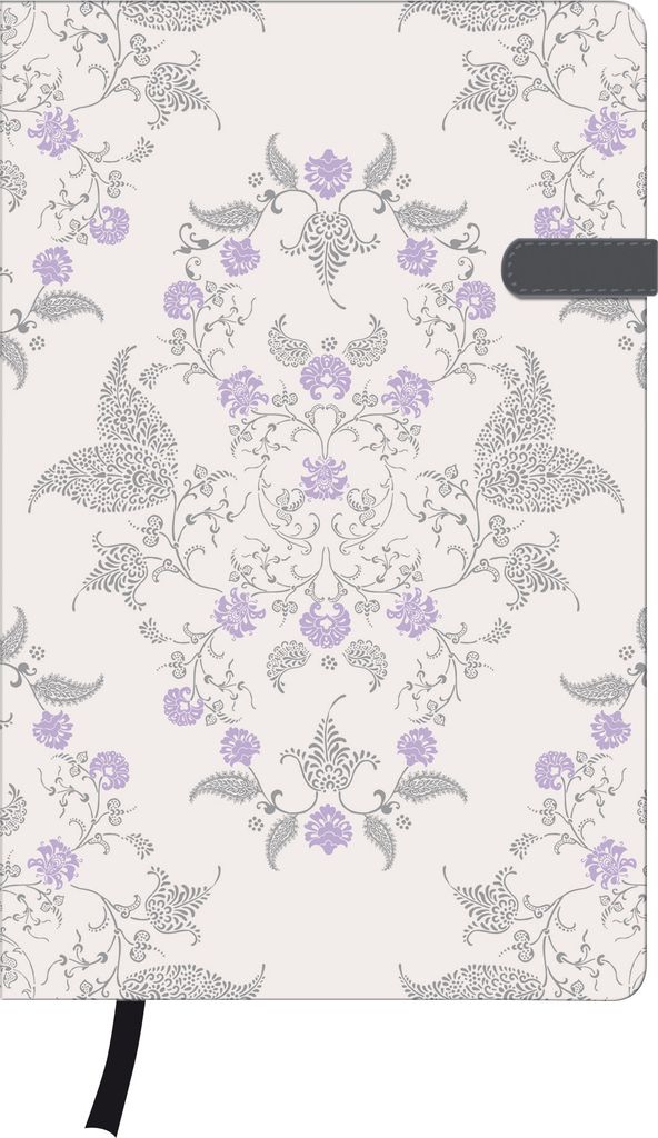 Herlitz Notizbuch "Lady" / DIN A5 / 96 Blatt / liniert / "Blumen"