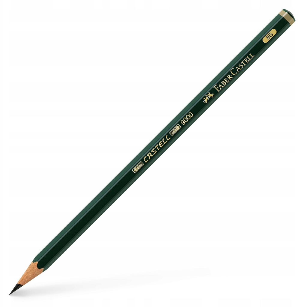 FABER-CASTELL Bleistift CASTELL 9000, Härtegrad: 8B Produktbild 