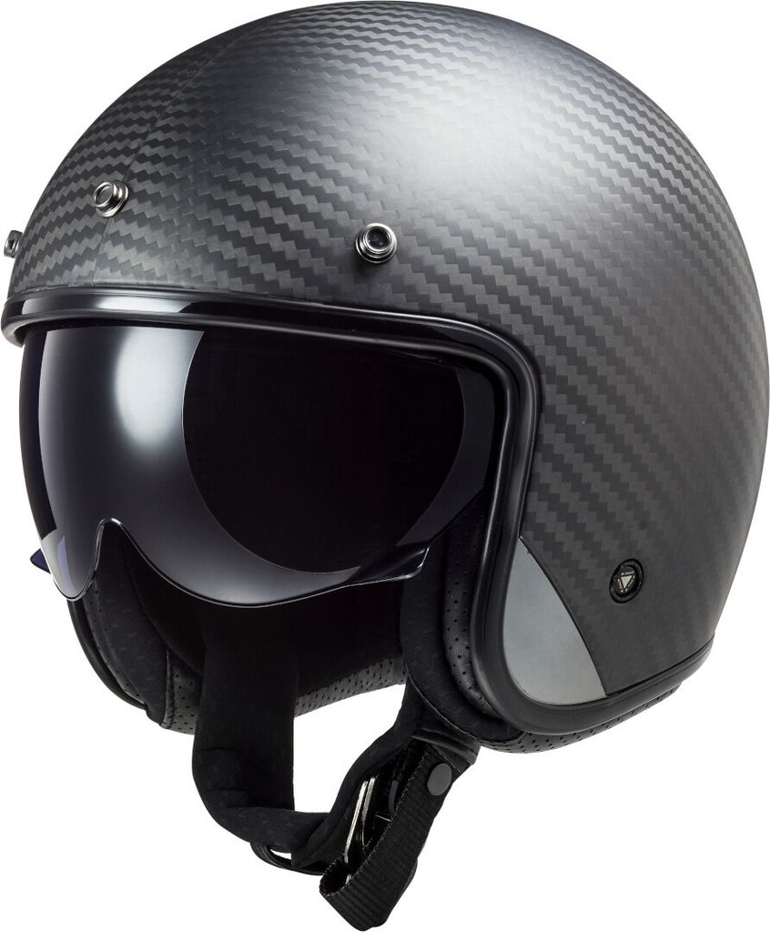 LS2 OF601 Bob Carbon Jethelm, carbon, XS (53/54)