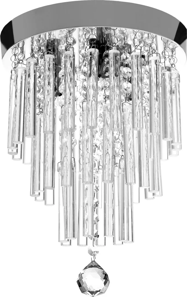 Lampe Toolight APP787-3C Transparent : Luminaire de Plafond Design Chic