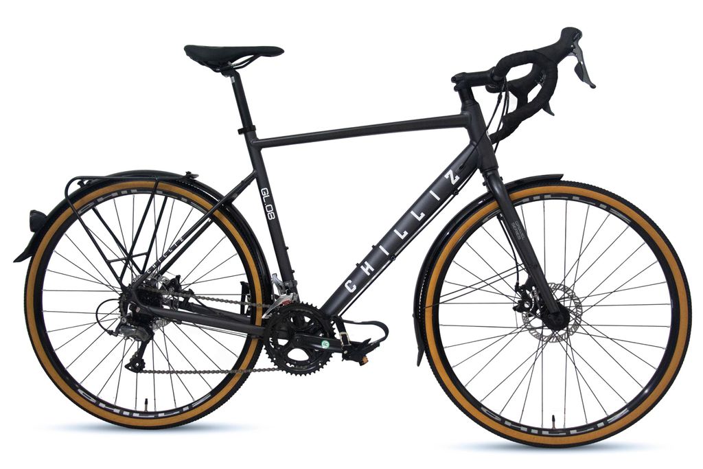 CHILLIZ Gravelbike 28 Zoll GL.08 schwarz-matt Rahmenhöhe 54 Produktbild 