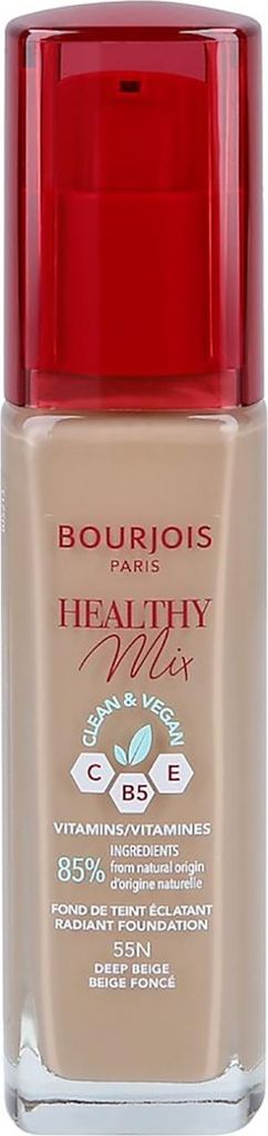 BOURJOIS Grundierung (55N DEEP BEIGE), 30 ml Produktbild 