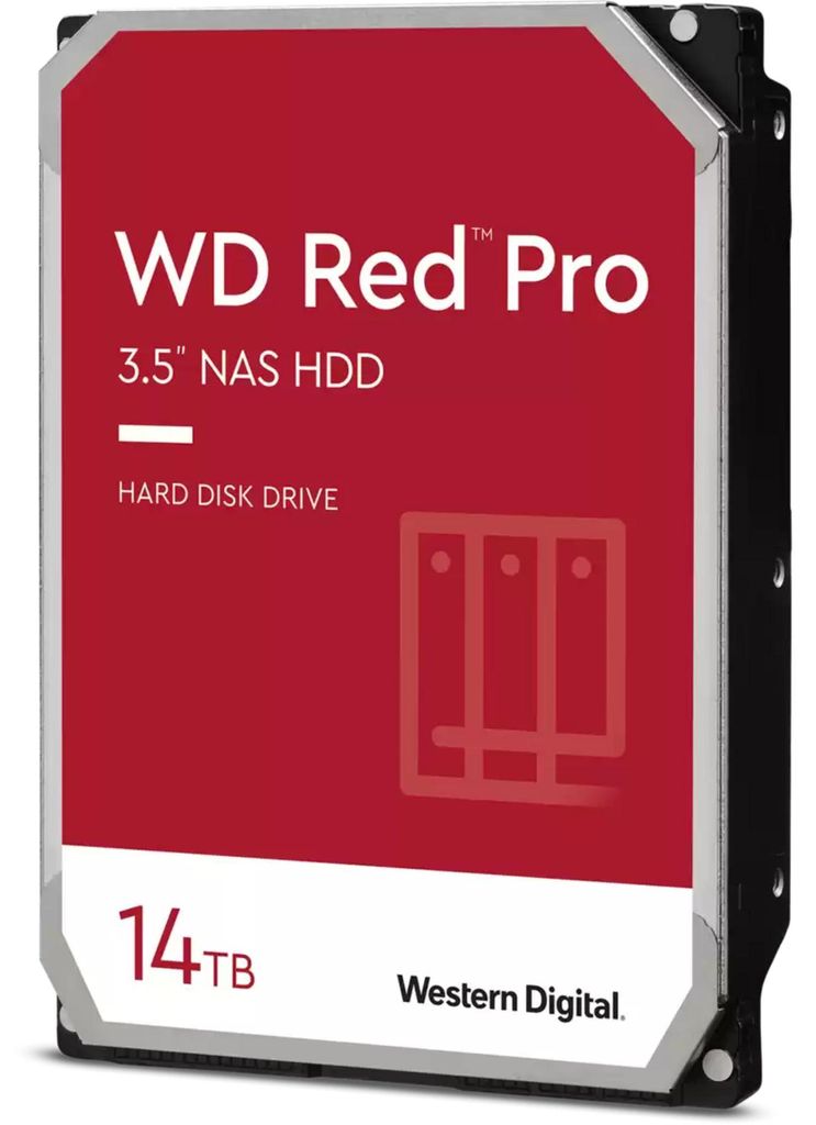 WD Red Pro 14 TB, Festplatte, (SATA 6 Gb/s, 3,5")