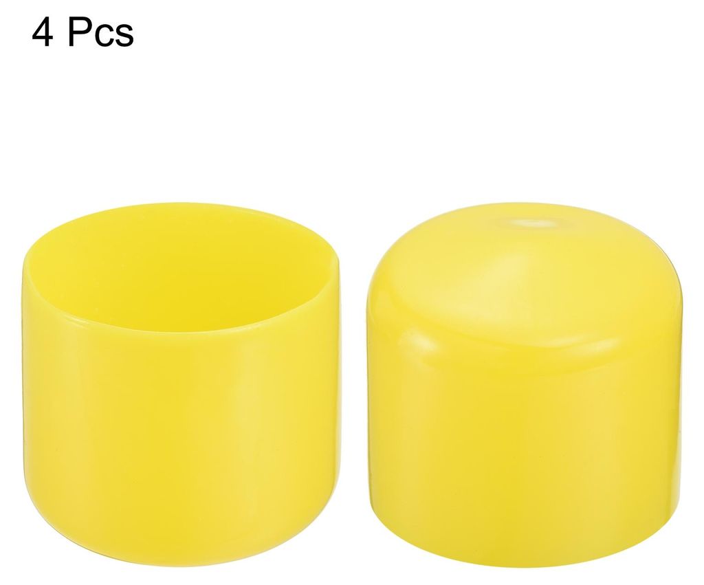 4 Stš¹ck Gummi Endkappen 50mm ID Gummikappen, Rohrstopfen Rund Pfostenkappe Zaunpfosten Stuhlbeinkappen Fu?kappen Verschlusskappe Gleiter fš¹r ...
