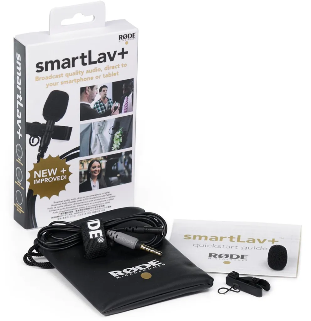 Micro pour Interview Smartphone RODE smartLav+ Idéal Vlog et Streaming - 8