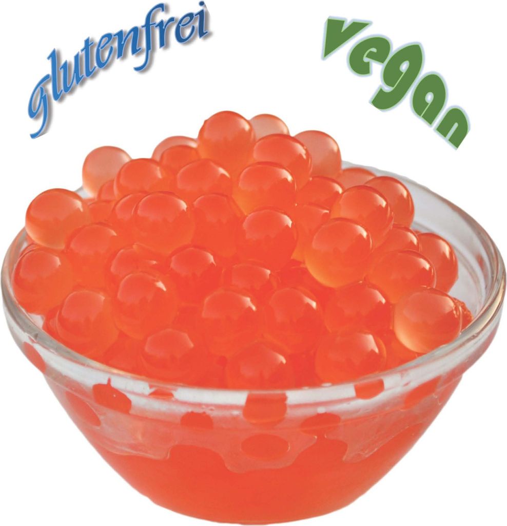 Bubble Tee Popping Boba-XXL Erdbeere Boba 3KG-Vegan-Super Produktbild 3