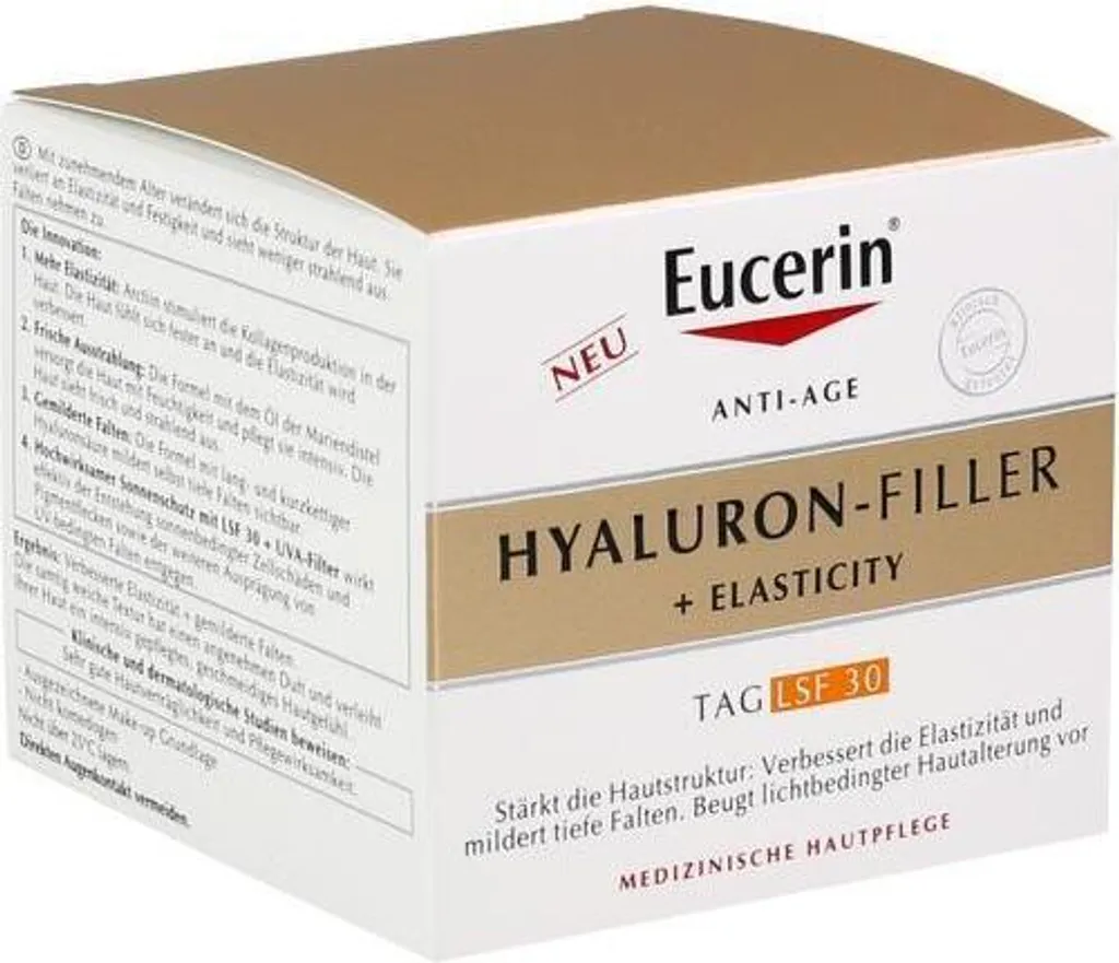 Anti-Rides et Taches Eucerin Hyaluron-Filler + Elasticity SPF 30 50ml