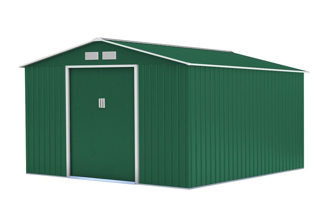 Gerätehaus Geräteschuppen Satteldach Gartenhaus 277×319 cm Garten Haus "VaGo"