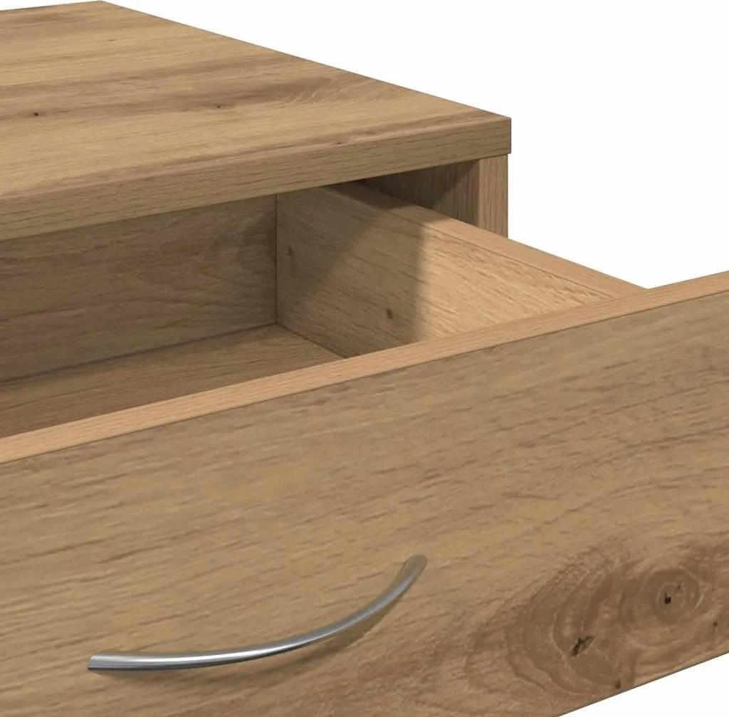 Mobiletto Contenitore Artisan Oak vidaXL | Ideale Home Office - 8