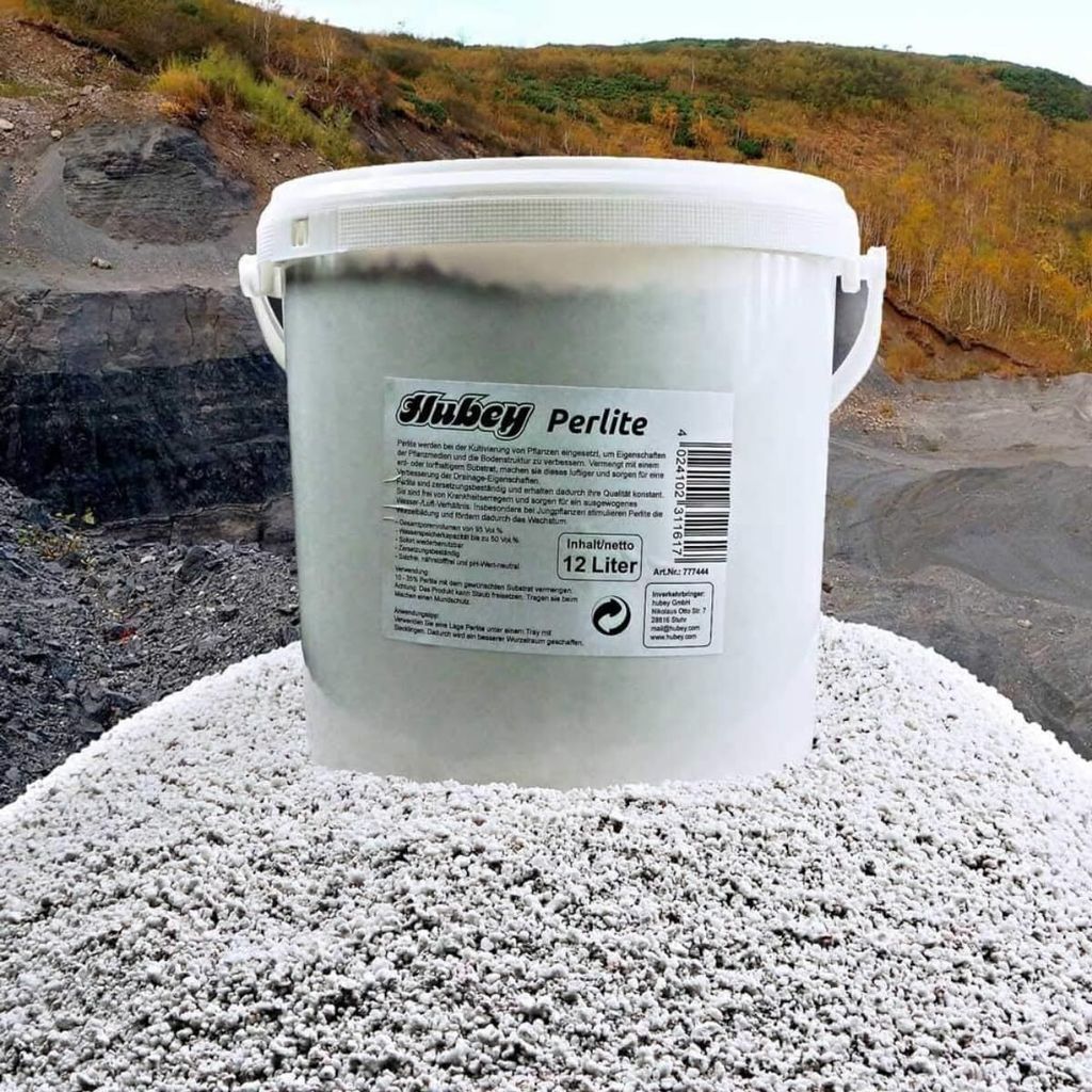 Hubey Perlite für Pflanzen 6 L Sauerstoffspeicher Substrat Produktbild 