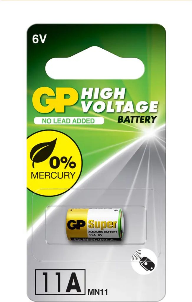 Element GP 6V ultraalkaliczny 11A MN11 (5 dB/blister) Zdjęcie produktu 