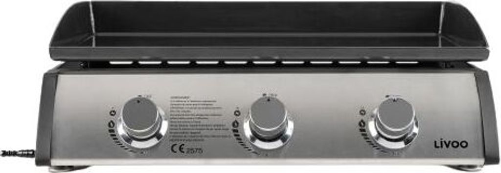 Plancha plyn 7,5 kW smaltovaná oceľová platňa 61 x 38 cm Obrázok produktu 