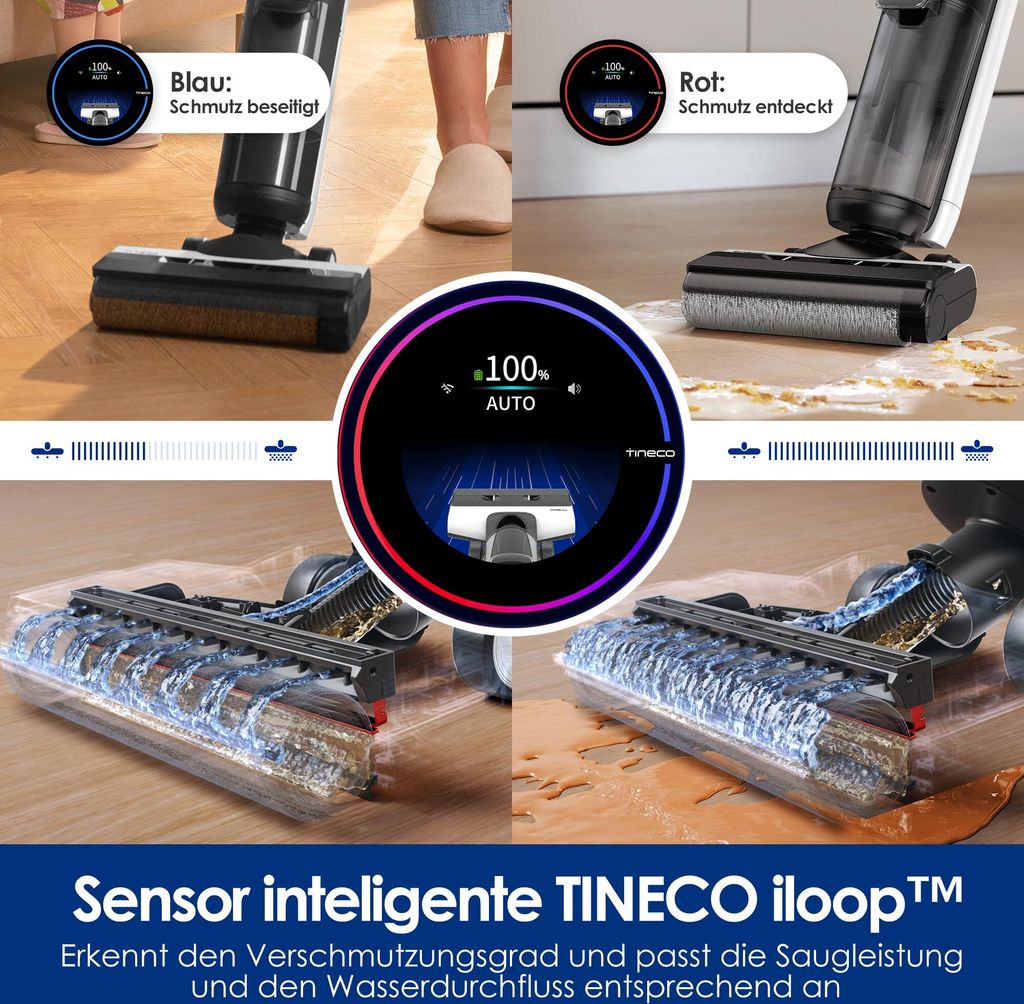 Tineco Floor One S5 Pro 2 Inteligentny i bezprzewodowy Zdjęcie produktu 3