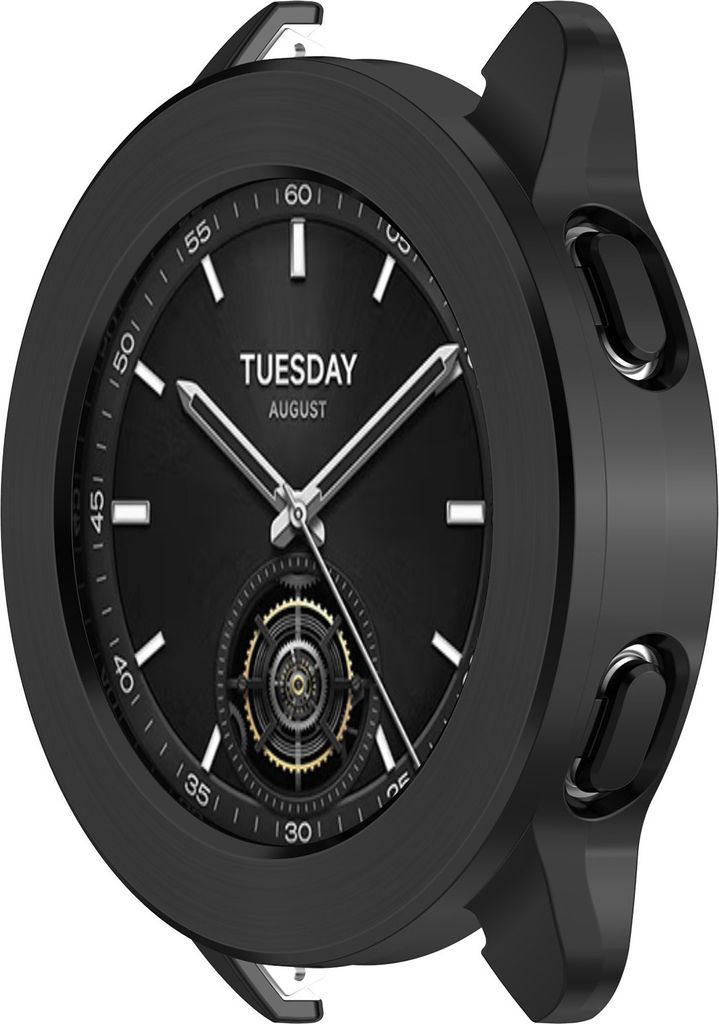 INF Ochranné pouzdro pro Xiaomi Watch S3 Černá Obrázek produktu 3
