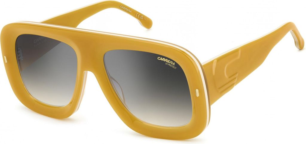 Carrera FLAGLAB 18 YELLOW GOLD/ GREY MIRRORED SHADE SILVER Produktbild 