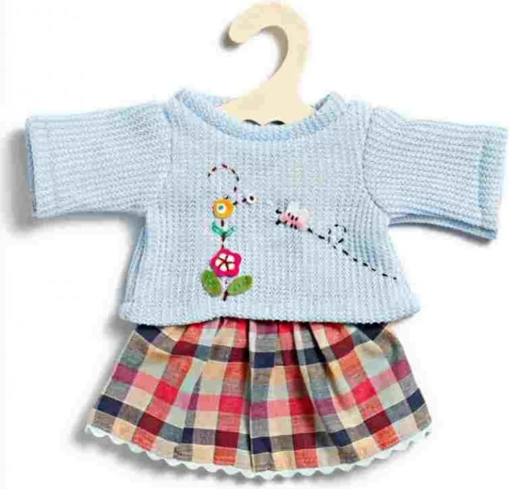 Vêtement pour poupon 28-33cm - Robe de poupée colorée à l'unité
