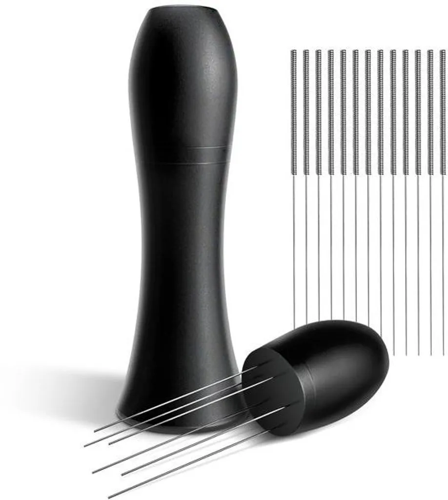 Kit accessoires expresso barista : 13 filtres et répartiteur en alu