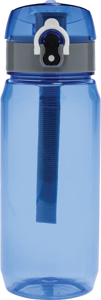 XD Collection - Wasserflasche "Yide", Verschließbar, rPET (Recyceltes Polyethylen-Terephthalat), 600ml XD593 (Einheitsgröße) (Blau)
