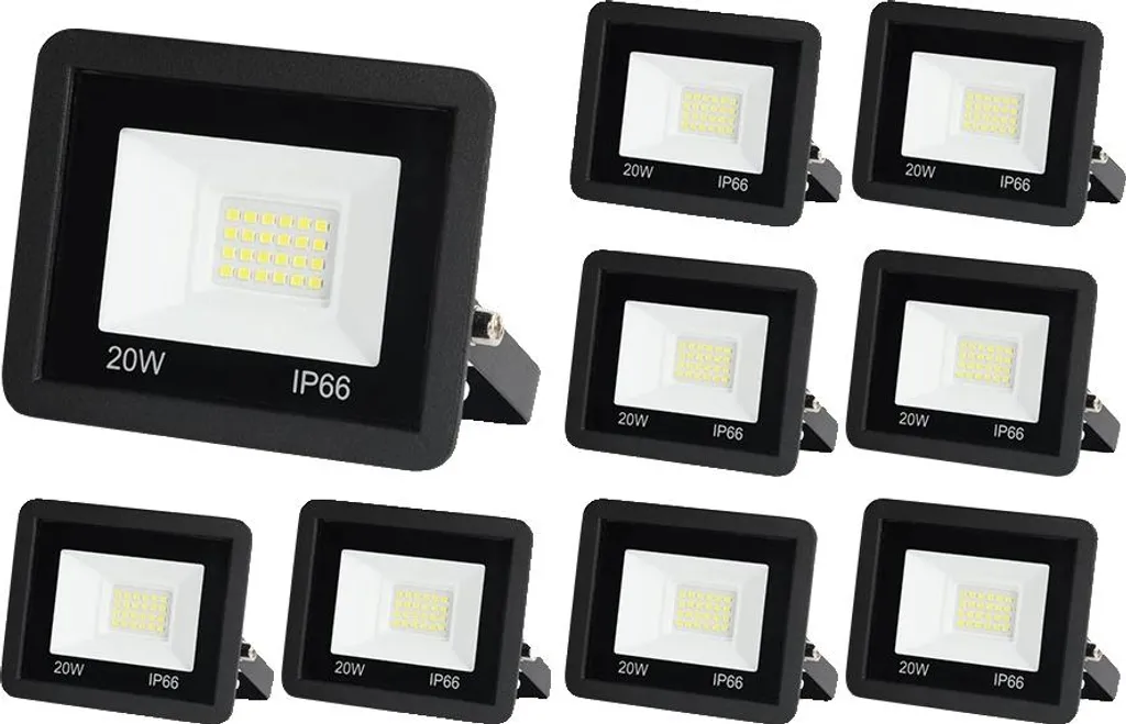 Projecteur LED 20W Étanche IP66 : Fini les Factures et Zones Sombres