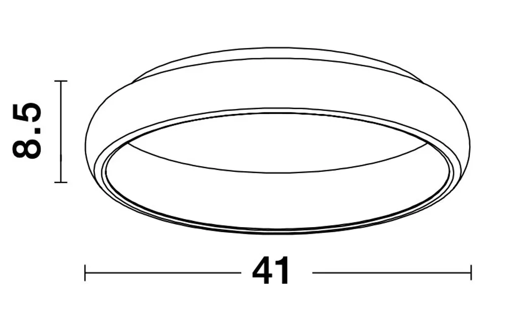 Plafonnier Nova Luce ALBI : Solution Éclairage Anti-Éblouissement LED