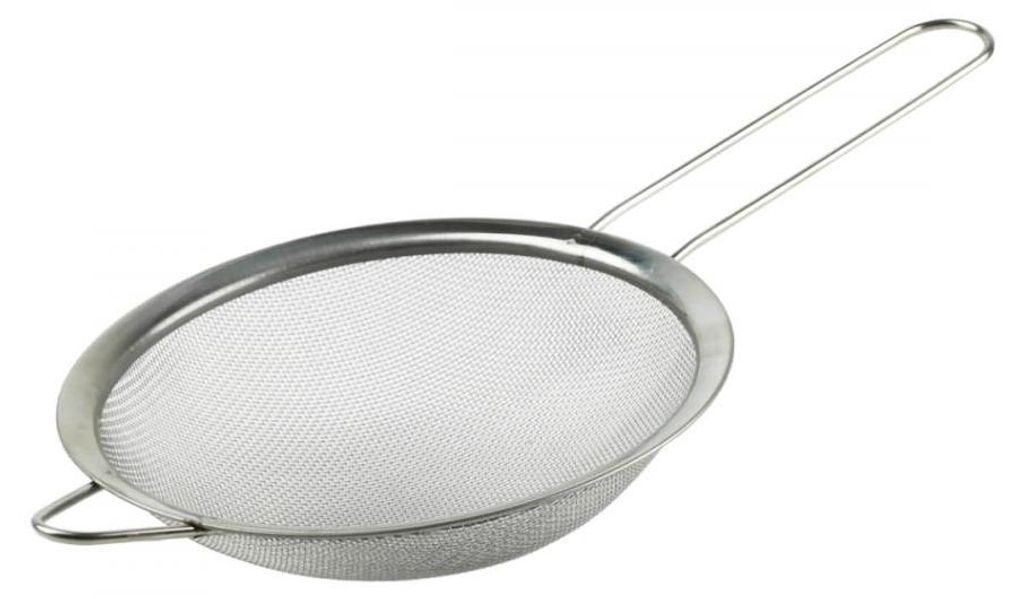 Dichtes Sieb aus Edelstahl 14 cm Produktbild 