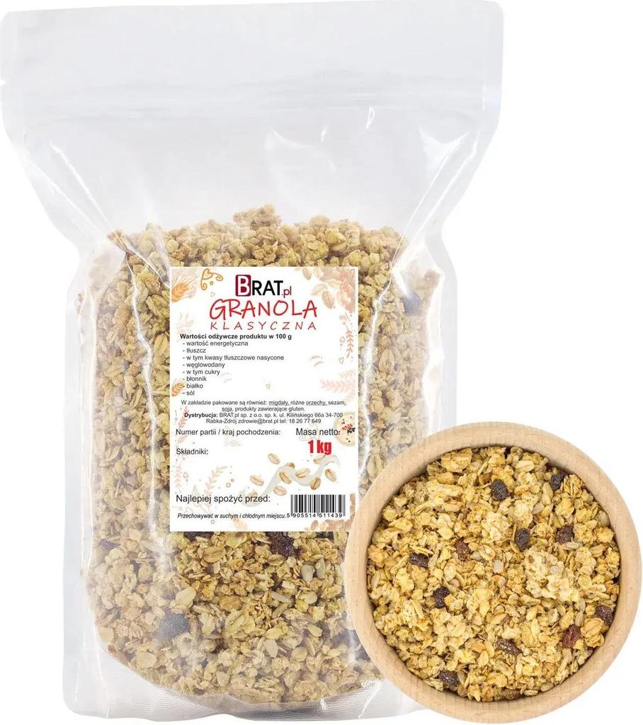 Klassisches Granola 1 kg Produktbild 