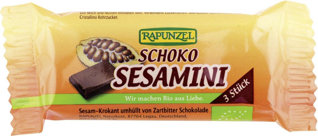 SEZAMOVÉ SEmienka VČOKOLÁDE 27 g - RAPUNZEL Obrázok produktu 