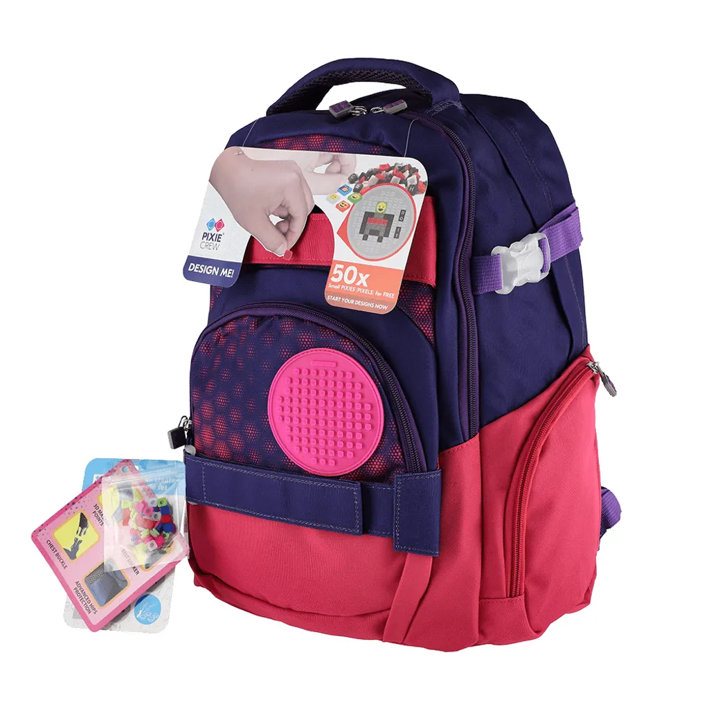 Sac à dos d'école PIXIE CREW Hexee ergonomique pour enfants et collégiens - 8