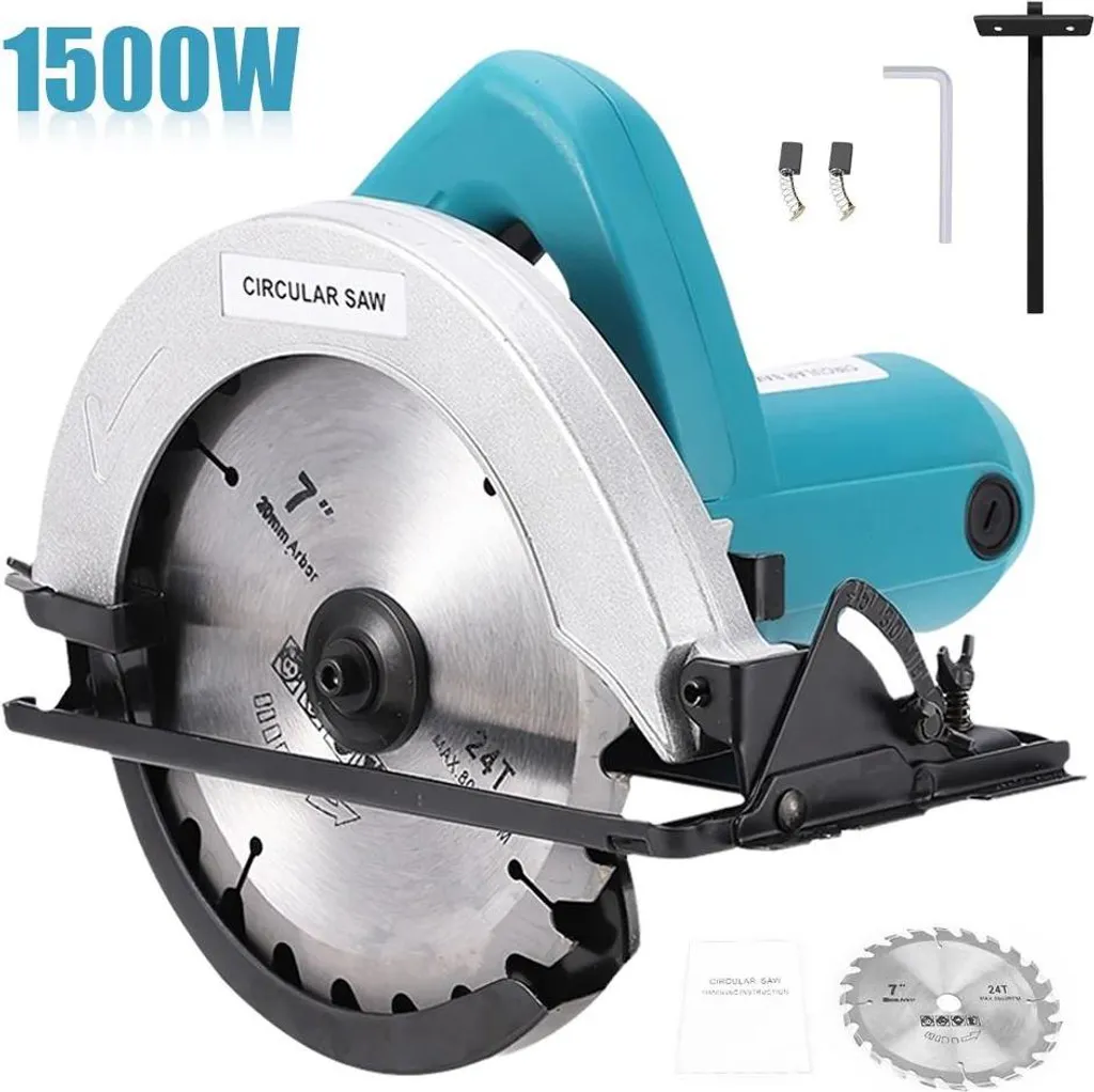 Sega Circolare 1500W Brushless Rosso Cremisi | Offerta Solo Corpo