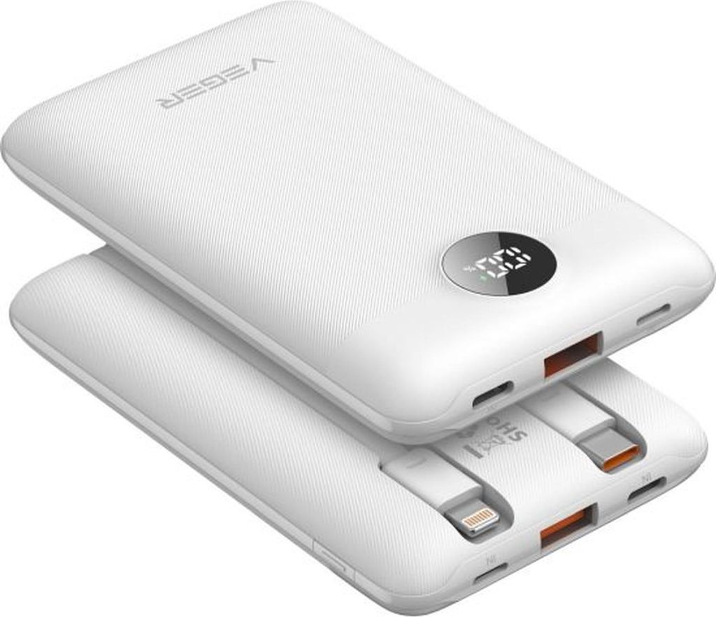 Veger W1170 Externes Akku, 1 x USB-C, 1 x Lightning, 1 x Produktbild 