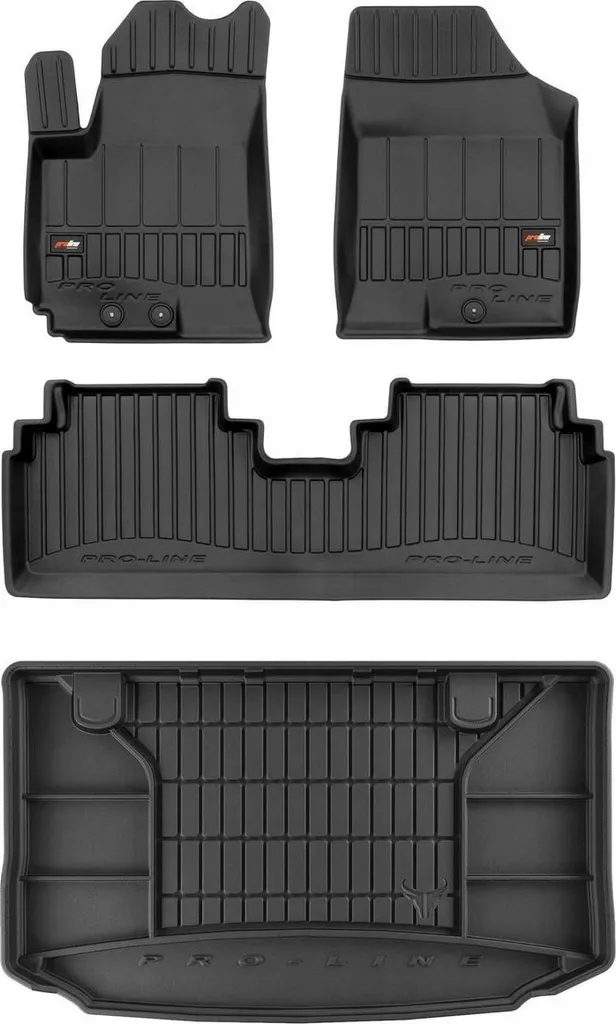 Set Tappetini Gomma 3D Kia Venga 2009-2019: Protezione Su Misura