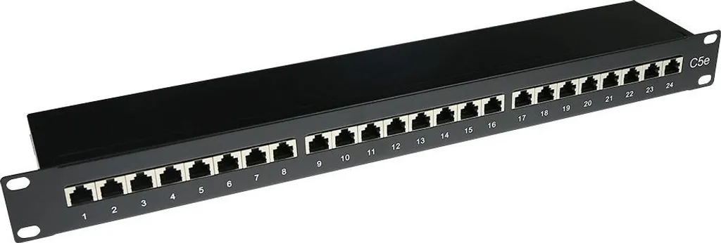 Panneau de Brassage 19 Pouces Cat5e ACT PP1002 pour Baie Informatique