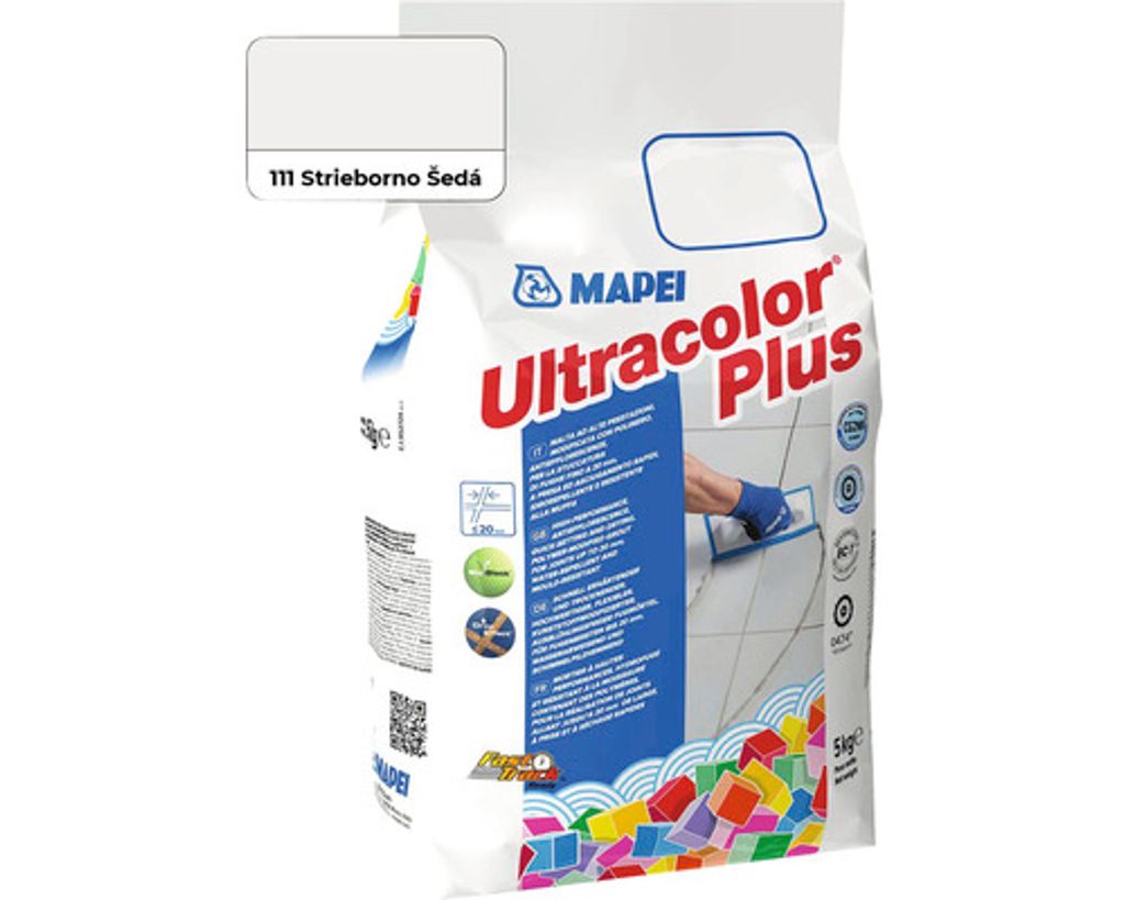 Mapei Ultracolor Plus 111 gris argenté 5 kg Image du produit 