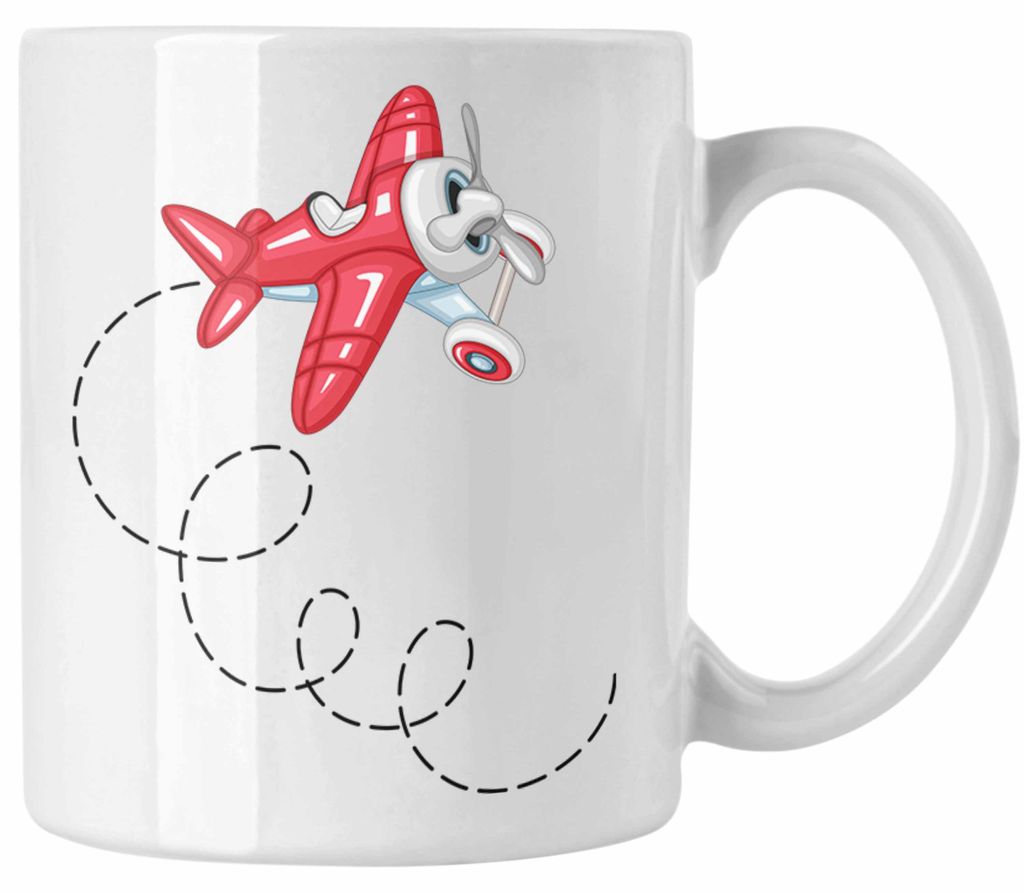 Segelflieger Tasse Geschenk Segelflieger (Weiß)