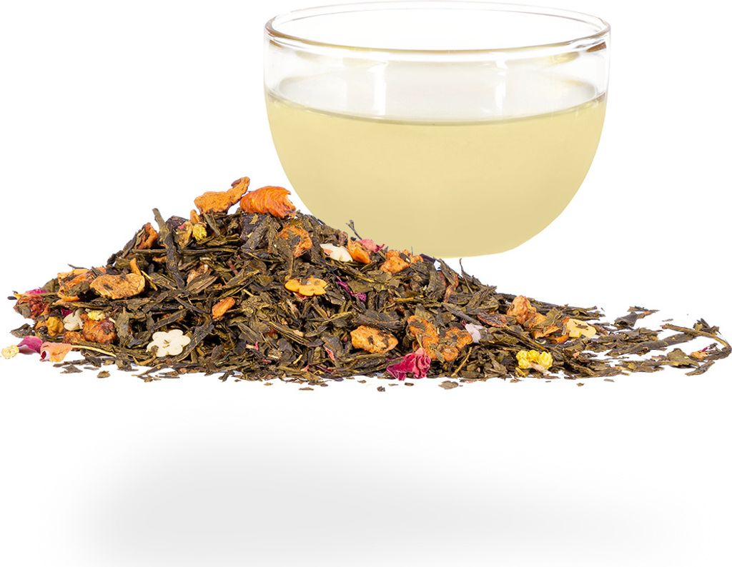tea4chill Tee / Grünteemischung Nektarine - Pfirsich, 100g Beutel