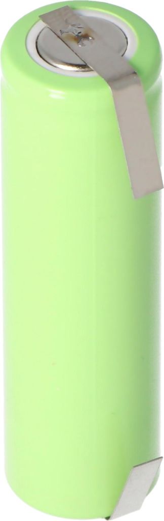 NiMH Akku Flat Top Mignon AA 900mAh mit Lötfahne in U-Form