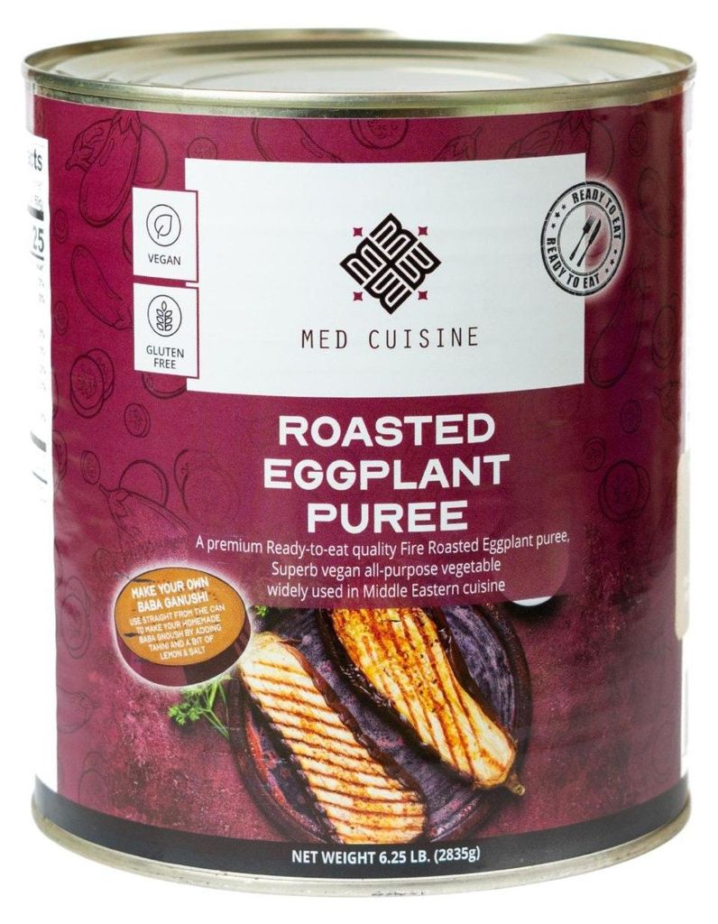MED CUISINE Purea di Melanzane Arrosto 2830 g - pasta Immagine del prodotto 