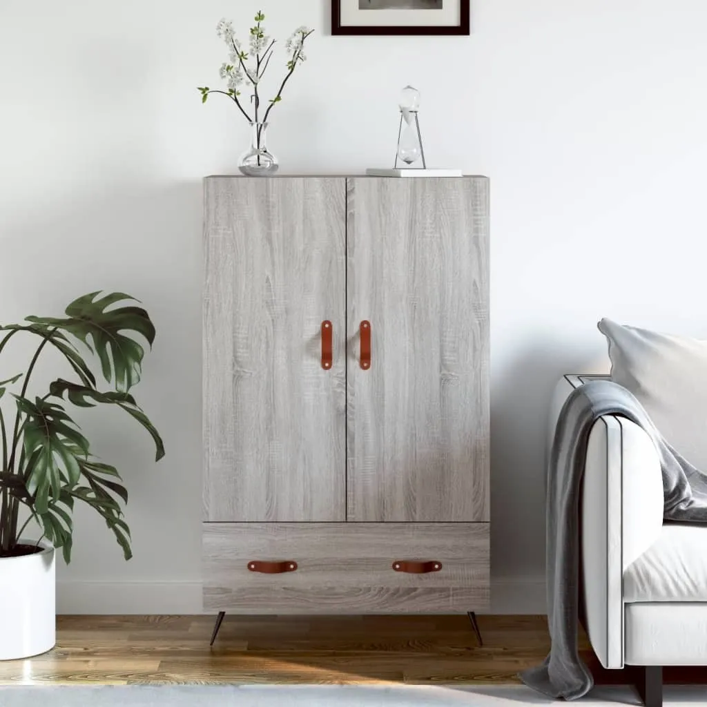 Maison Exclusive Highboard Grigio Sonoma | Mobile Ufficio 69,5x115