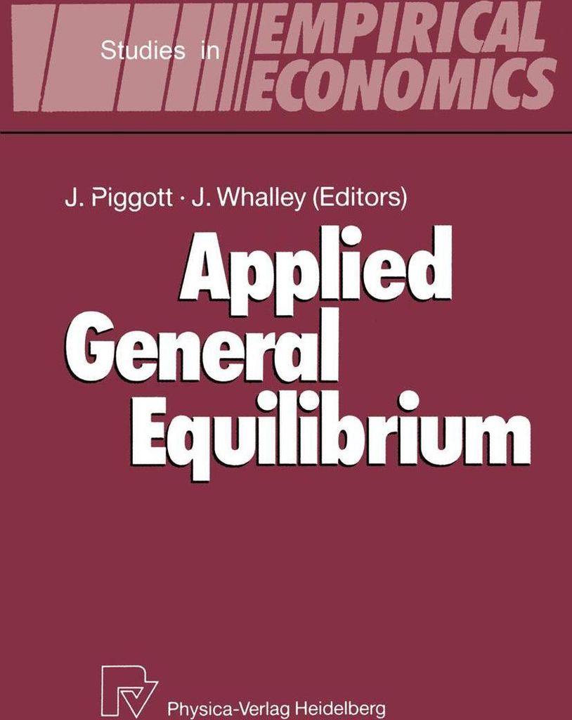 Applied General Equilibrium