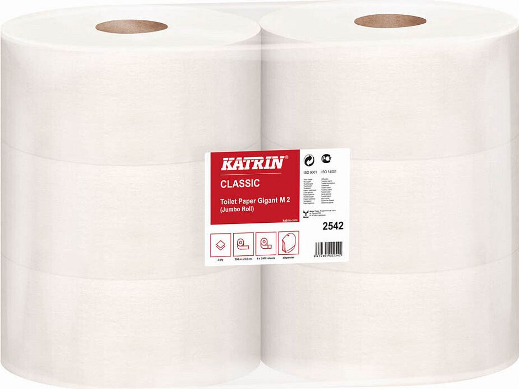 KATRIN 2542 KATRIN Jumbo toaletní papír CLASSIC Gigant M2 2 Obrázek produktu 