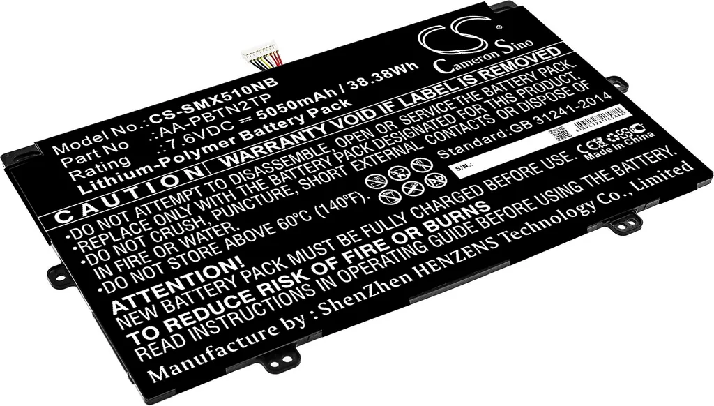 Batterie de Rechange Lithium-Ion pour Samsung XE510C24 et XE510C25 K01
