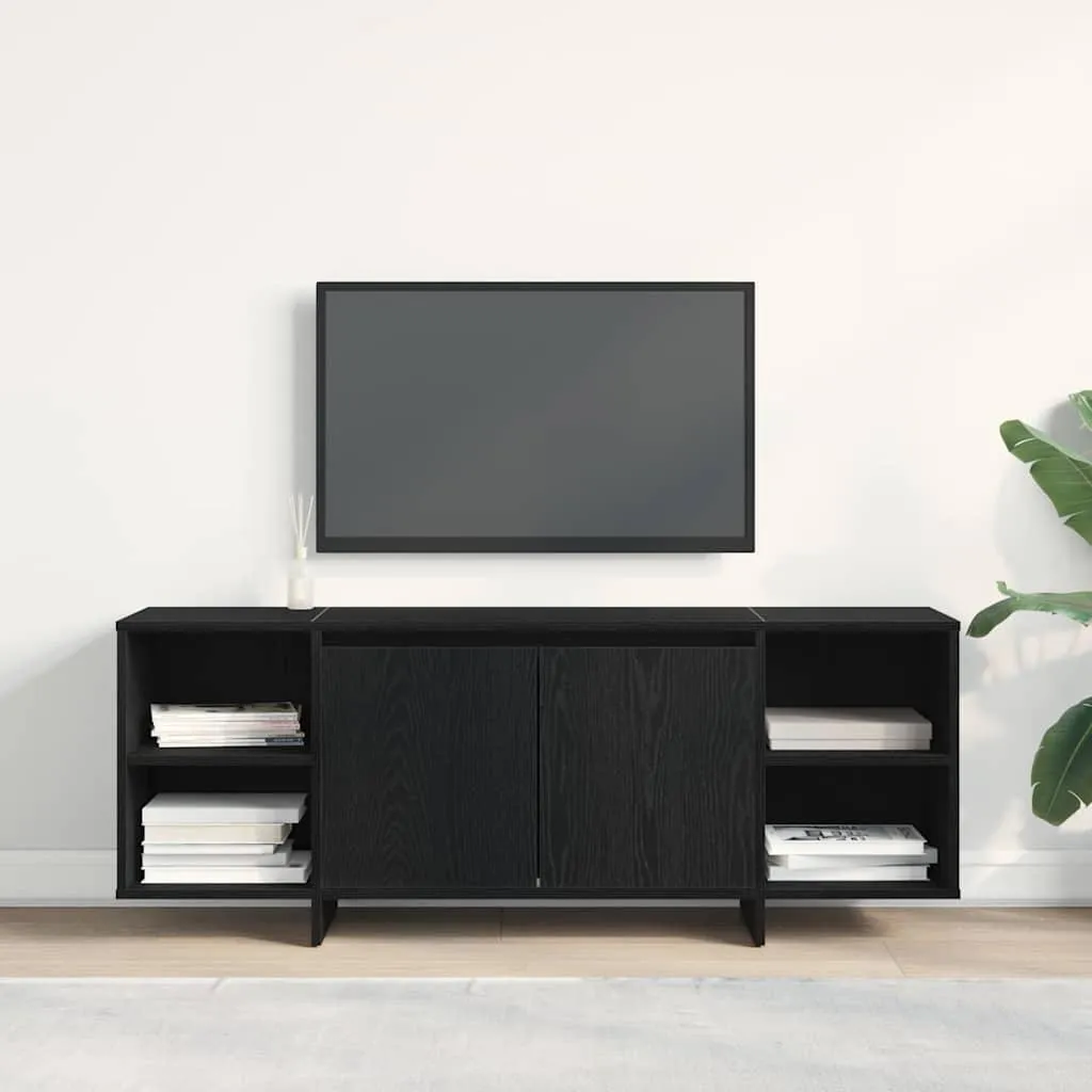 Maison Exclusive Mobile TV 120 cm Rovere Nero - Design Minimalista