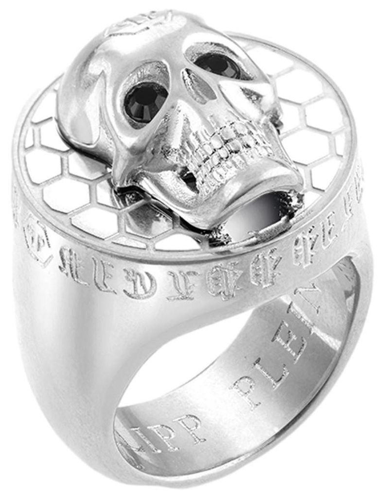 Philipp Plein - PJ8AA09R7 - Ring - Herren - 3D SKULL - Weite 62